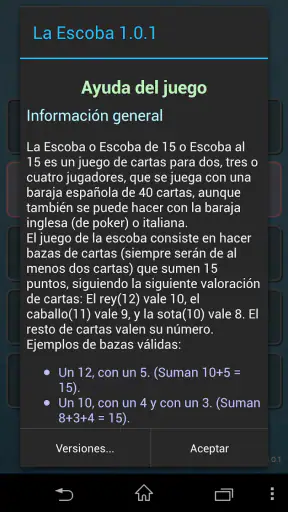 La Escoba en español - ANTIGUA screenshot 12