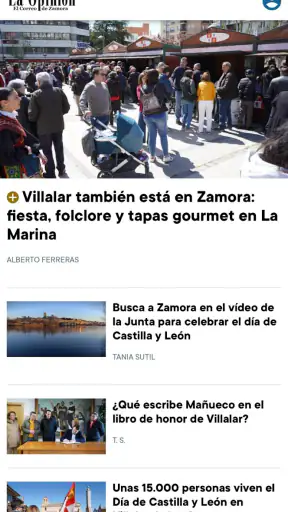 LA OPINIÓN DE ZAMORA screenshot 1
