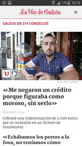 La Voz de Galicia screenshot 2
