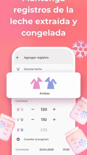Lactancia y Baby tracker Erby screenshot 7