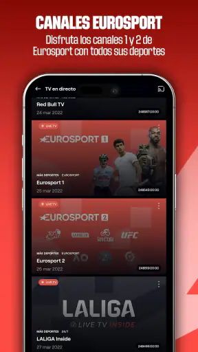 LALIGA+ Deportes en Directo screenshot 12