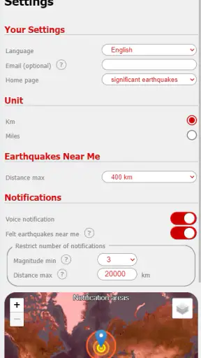LastQuake - EMSC Terremotos screenshot 6