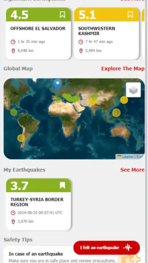 LastQuake - EMSC Terremotos screenshot 9