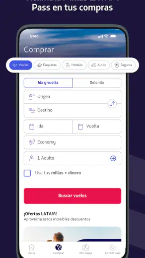 LATAM Airlines screenshot 2