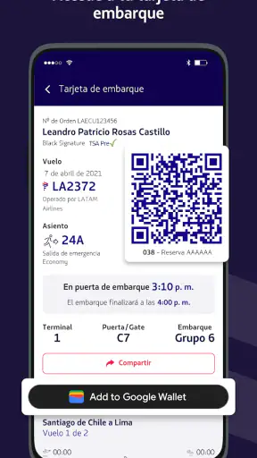LATAM Airlines screenshot 5
