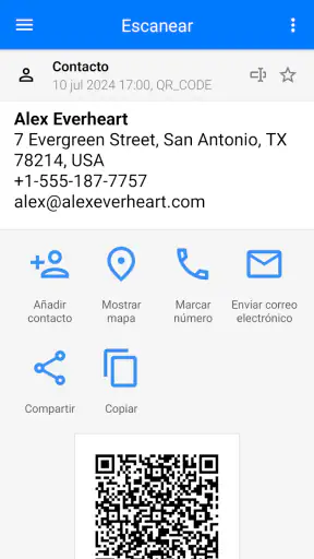Lector de código QR screenshot 10