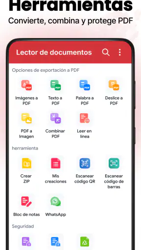 Lector de documentos: PDF, DOC screenshot 8