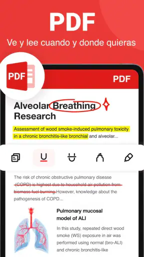 Lector de documentos: PDF,Word screenshot 9