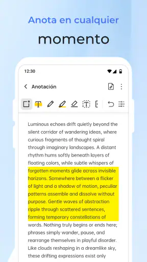 Lector y editor de PDF screenshot 6