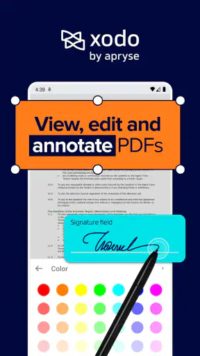 Lector y Editor de PDF Xodo screenshot 1