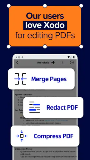 Lector y Editor de PDF Xodo screenshot 3