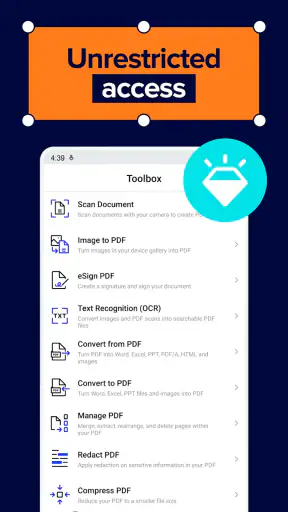 Lector y Editor de PDF Xodo screenshot 4