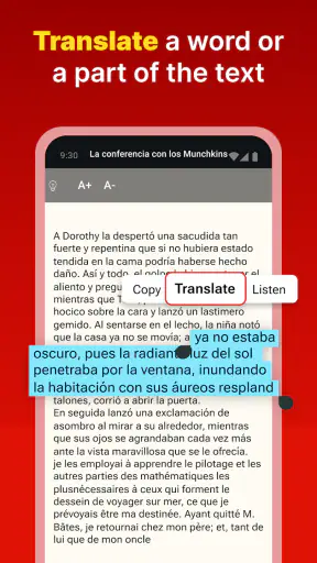 Lectura en español, audiolibro screenshot 2