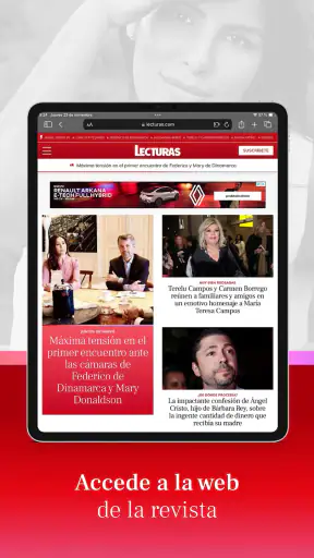 LECTURAS revista impresa screenshot 9
