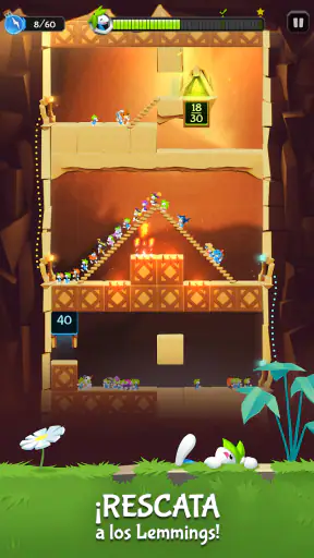 Lemmings - Puzzle Adventure screenshot 1
