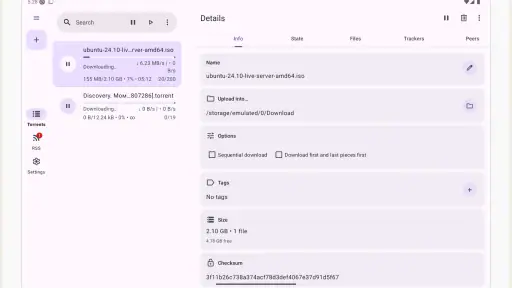 LibreTorrent screenshot 11