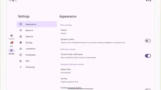 LibreTorrent screenshot 12