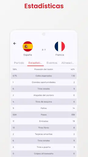 Liga Fútbol España screenshot 5