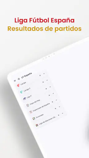 Liga Fútbol España screenshot 8