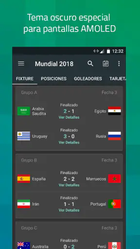 Liga - Resultados de Fútbol screenshot 5