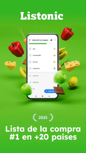 Lista de la compra - Listonic screenshot