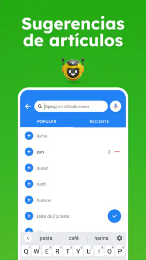 Lista de la compra - Listonic screenshot