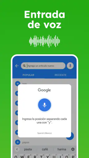 Lista de la compra - Listonic screenshot