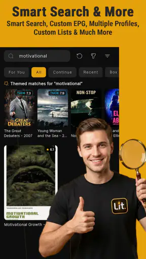 Lit IPTV - Smart IPTV Player screenshot 7