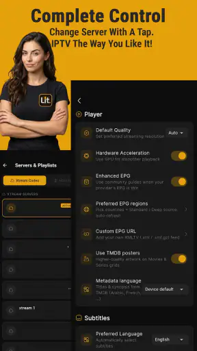 Lit IPTV - Smart IPTV Player screenshot 8