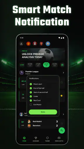 Live Score: Resultados Fútbol screenshot 3