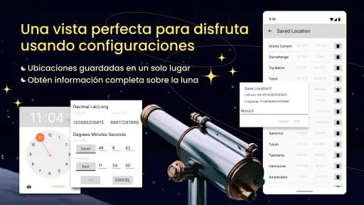 Localizador lunar e calendario screenshot 4