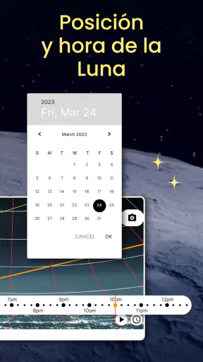 Localizador lunar e calendario screenshot 8