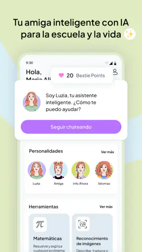Luzia: Asistente de IA y Chat screenshot 1
