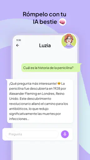 Luzia: Asistente de IA y Chat screenshot 3