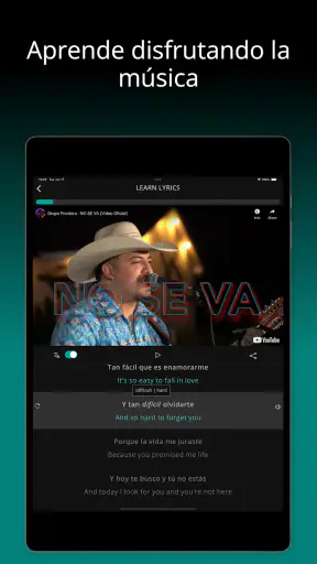 LyricFluent: Aprende inglés screenshot 11