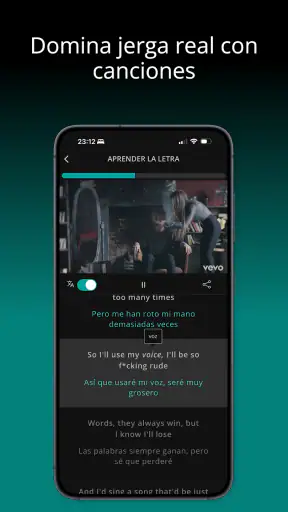 LyricFluent: Aprende inglés screenshot 2