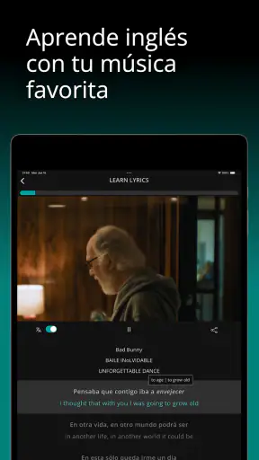 LyricFluent: Aprende inglés screenshot 9