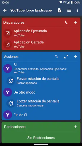 MacroDroid - Automatización screenshot 2