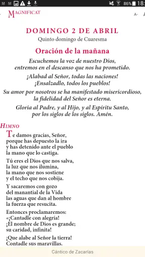 MAGNIFICAT (edición española) screenshot 8