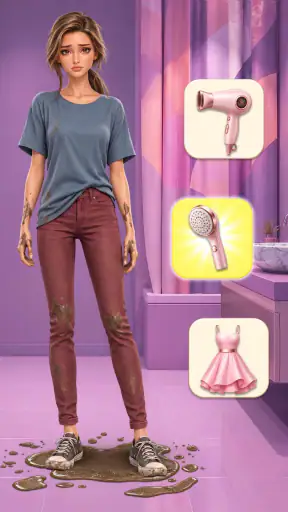 Makeover Muse: Match 3 & Story screenshot 2