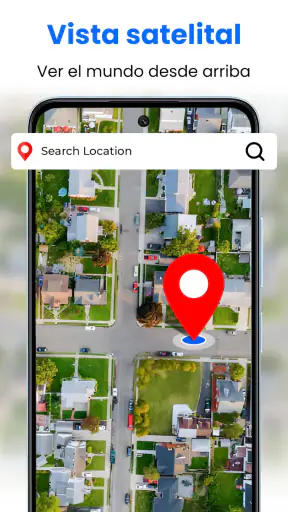 Mapa en vivo - Satélite GPS screenshot 1