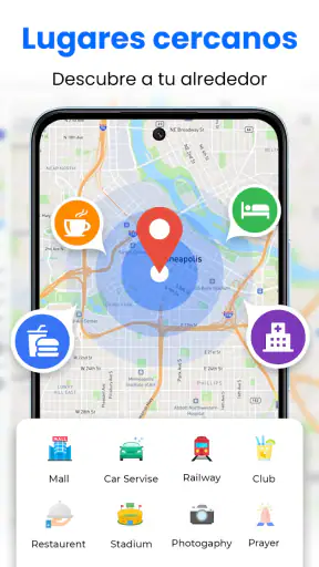 Mapa en vivo - Satélite GPS screenshot 4