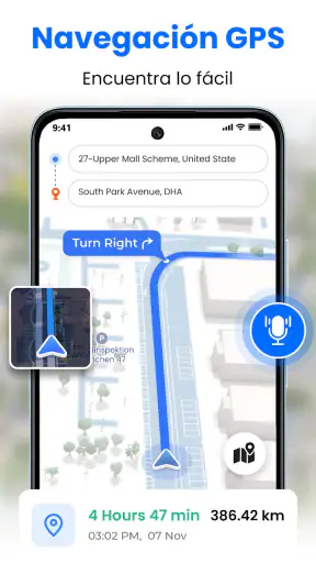 Mapa en vivo - Satélite GPS screenshot 9