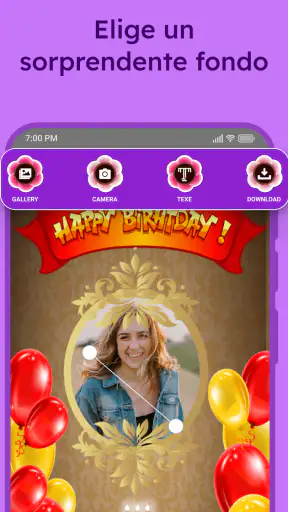 Marcos de Fotos de Cumpleaños screenshot 12