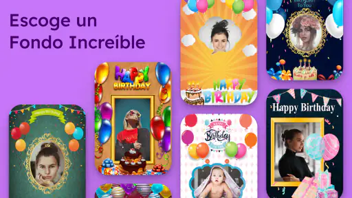 Marcos de Fotos de Cumpleaños screenshot 7