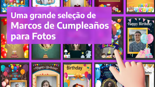 Marcos de Fotos de Cumpleaños screenshot 9