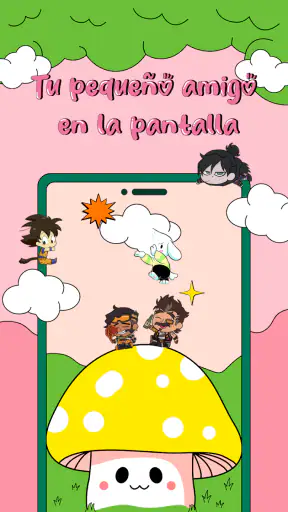 Mascota de pantalla de anime screenshot 2