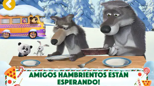 Masha y el Oso Juegos de Pizza screenshot 11