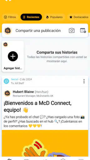 McD Connect screenshot 2