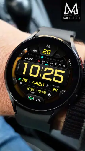 MD283 3D Digital watch face screenshot 7